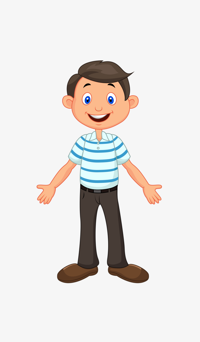 卡通人物男人图形素材免抠图
