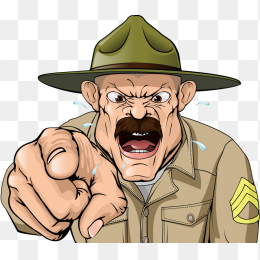 卡通人物男人手指图形素材免抠图