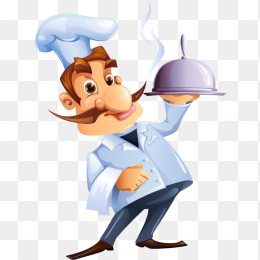 卡通人物厨师帽子图形素材免抠图