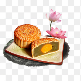 中秋节月饼素材免抠