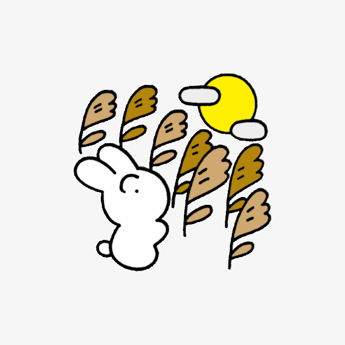 喜庆兔子中秋节免抠素材
