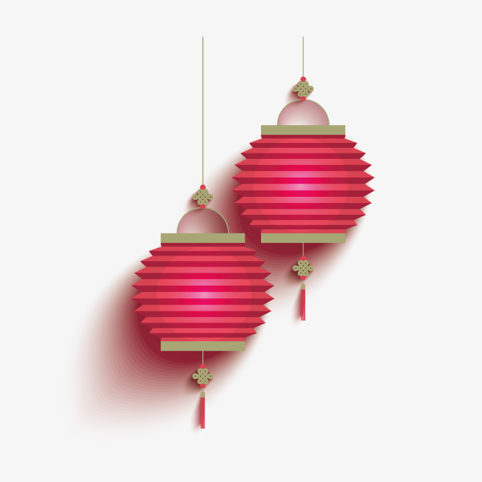 喜庆灯笼中秋节免抠素材
