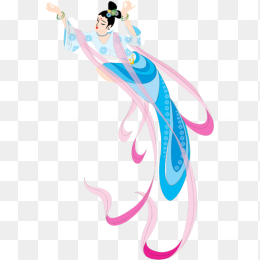 喜庆嫦娥卡通中秋节免抠素材