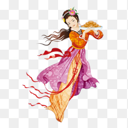 中秋节嫦娥免抠素材