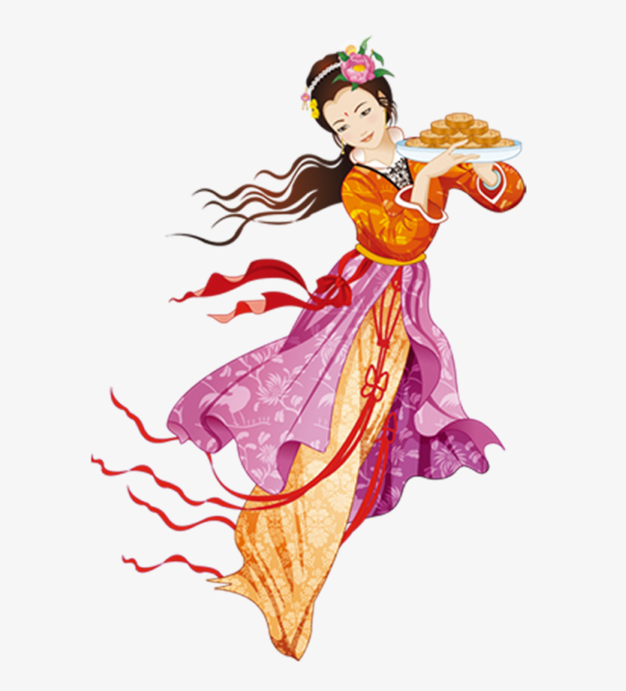 中秋节嫦娥免抠素材