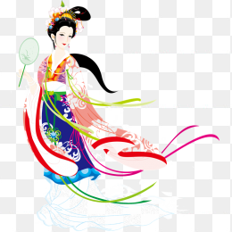 中秋节人物免抠素材图