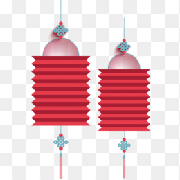 中秋节红色灯笼免抠素材