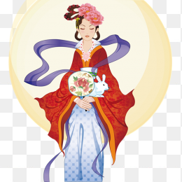 中秋节嫦娥免抠素材图片