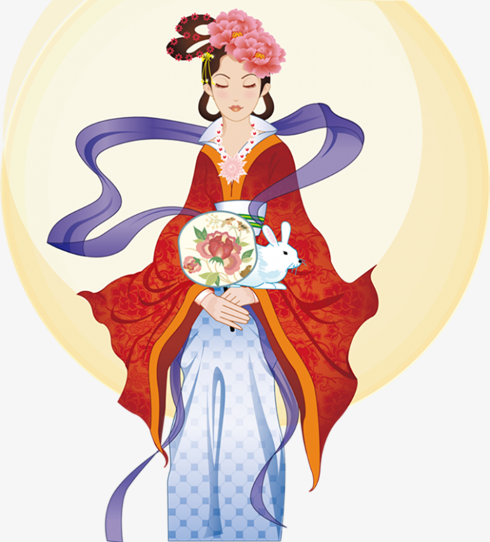 中秋节嫦娥免抠素材图片