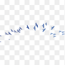 卡通燕子排队图形素材免抠图