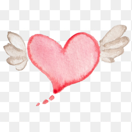 爱心翅膀