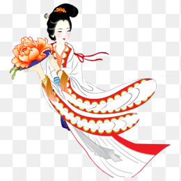 中秋节嫦娥人物素材