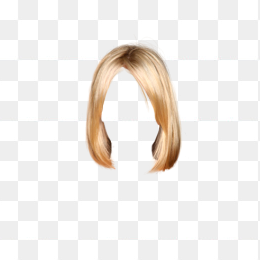 时尚短发头发素材免抠图免费下载