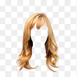 洋气发型素材假发免抠