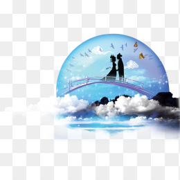 七夕装饰品素材免抠