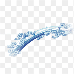 七夕桥免抠素材