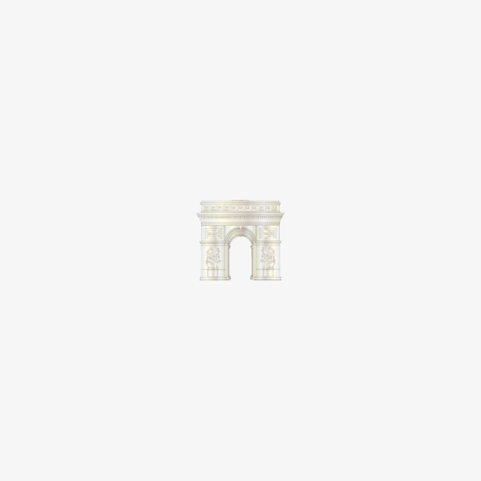 凯旋门建筑模型
