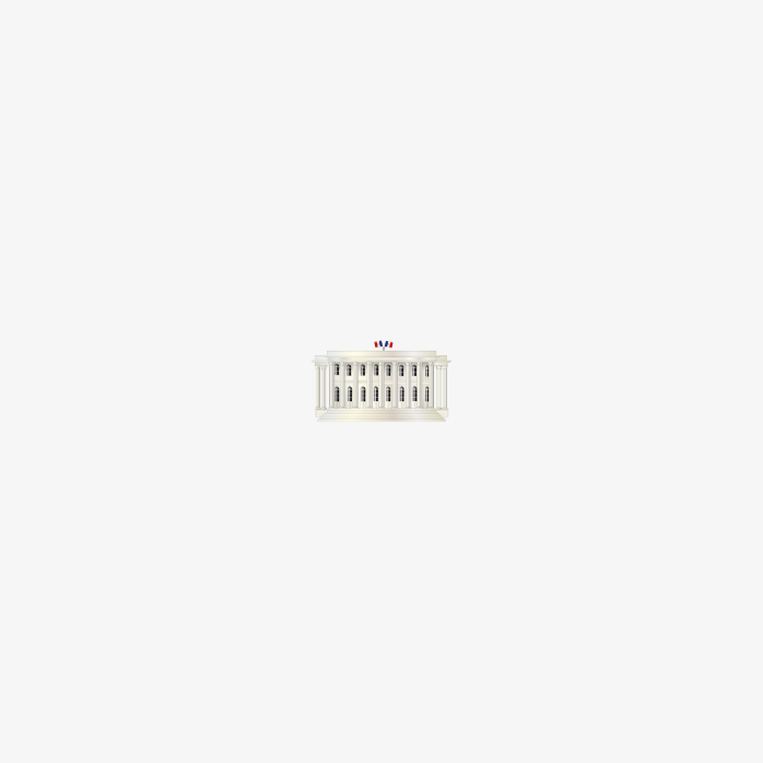 欧式白色建筑