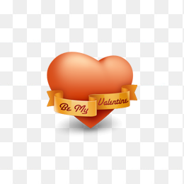 七夕情人节爱心图标