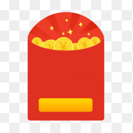 喜庆漂浮红包免抠素材