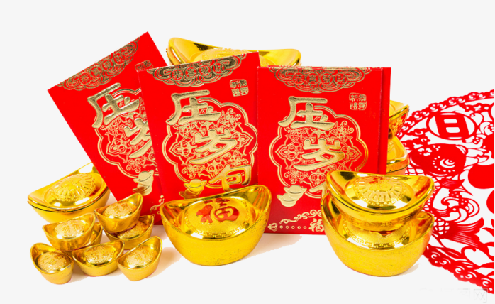 实物金币红包元素免费