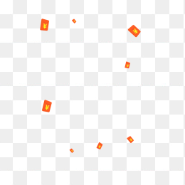 漂浮红包元素图像