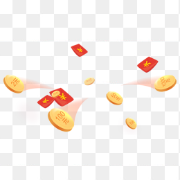 红包漂浮免抠素材
