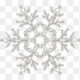 雪花图形白色素材免抠图