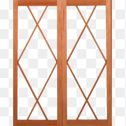 黄色家居落地窗免抠图