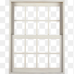 白色家居落地窗免抠图