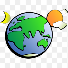 卡通地球