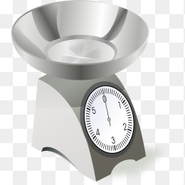 卡通灰色指针秤