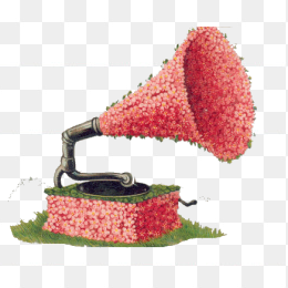 音乐留声机免抠素材下载