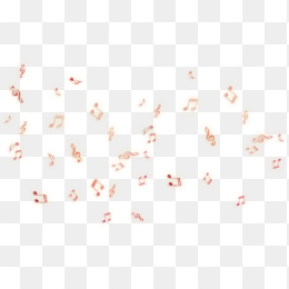 漂浮音乐符号素材免抠