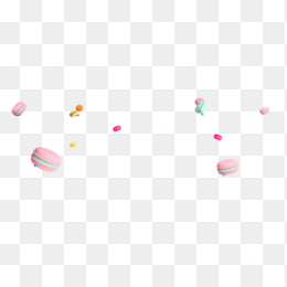 点缀背景漂浮素材免抠图