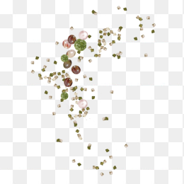 点缀背景漂浮素材免抠