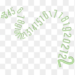 漂浮数字免抠背景下载