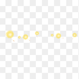 漂浮装饰品点缀素材阳光