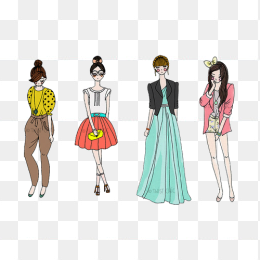 韩国卡通人物免抠素材