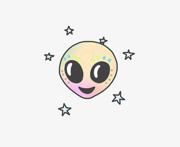 外星人卡通头像免抠