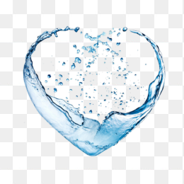 水效爱心免抠素材图片