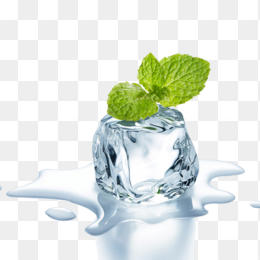 冰块薄荷素材免抠图片