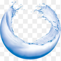 酷炫水特效免抠素材