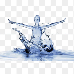 水上人免抠素材下载
