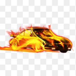 特效火焰免抠素材车