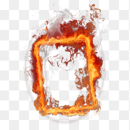 特效火焰免抠素材框