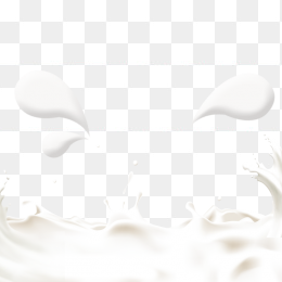 喷溅牛奶素材免抠图