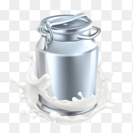 喷溅牛奶桶