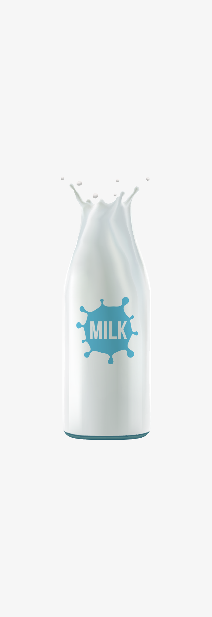 喷溅牛奶milk