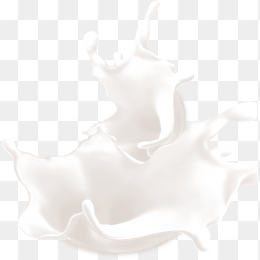 喷溅牛奶图片免抠